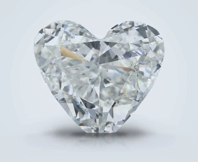 1.08ct I SI1 Good Cut Heart Diamond
