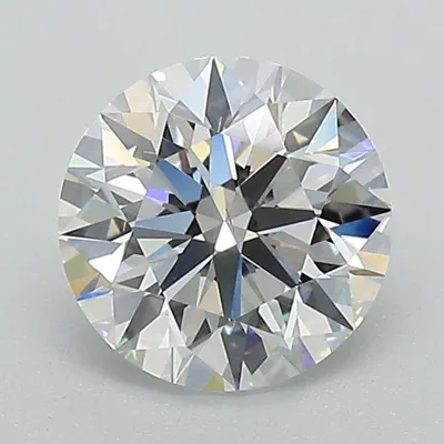 1.30ct D VS2 Rare Carat Ideal Cut Round Lab Grown Diamond