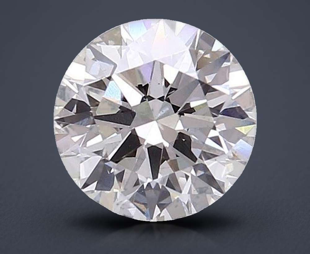 2.07ct H VS1 Rare Carat Ideal Cut Round Lab Grown Diamond