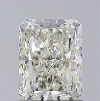 1.41ct K IF Rare Carat Ideal Cut Radiant Diamond