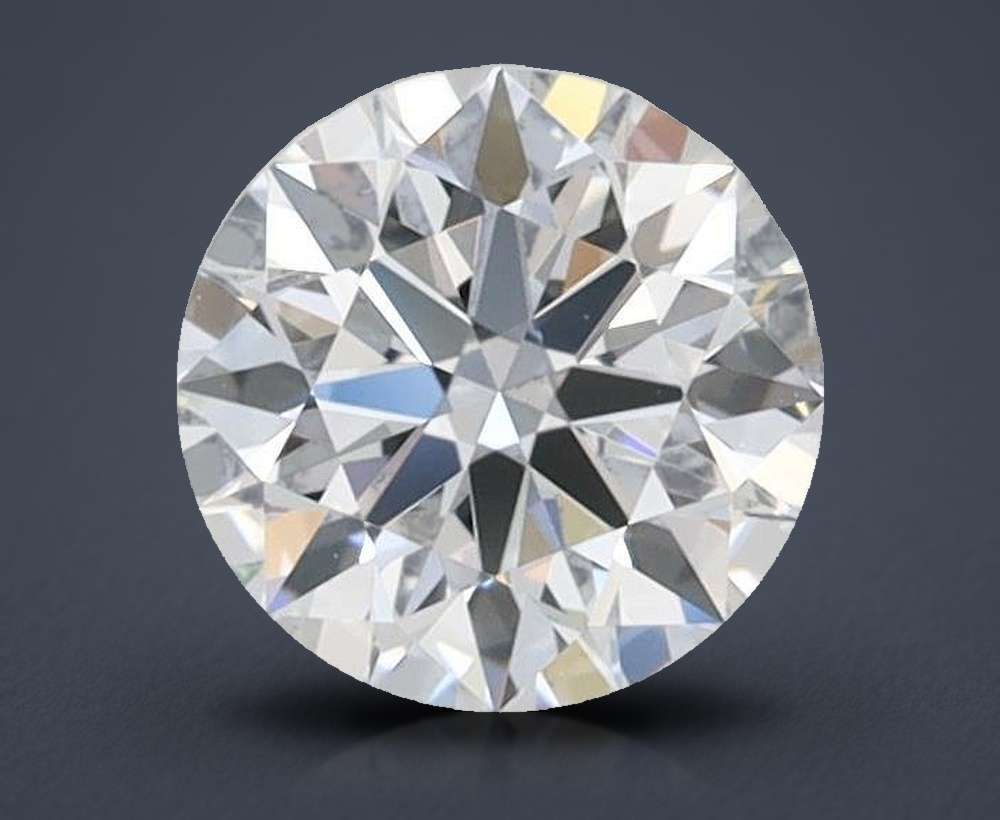 0.59ct D FL Rare Carat Ideal Cut Round Lab Grown Diamond