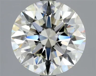 3.01ct K IF Rare Carat Ideal Cut Round Diamond