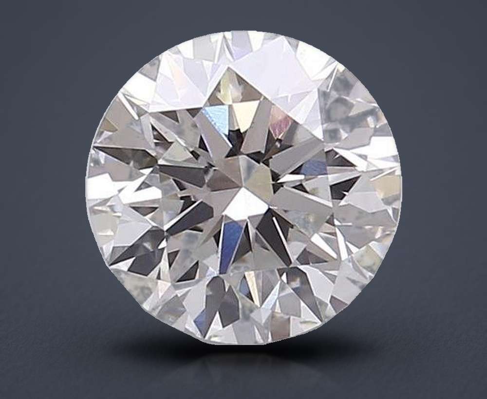 2.30ct G VS2 Rare Carat Ideal Cut Round Lab Grown Diamond