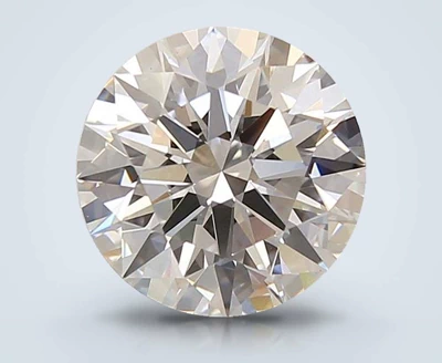 3.09ct E VS1 Rare Carat Ideal Cut Round Lab Grown Diamond