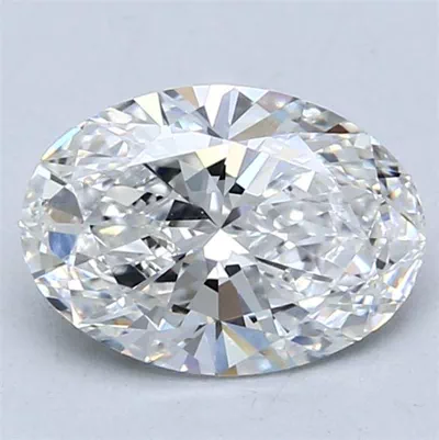 1.70ct E VVS2 Rare Carat Ideal Cut Oval Lab Grown Diamond