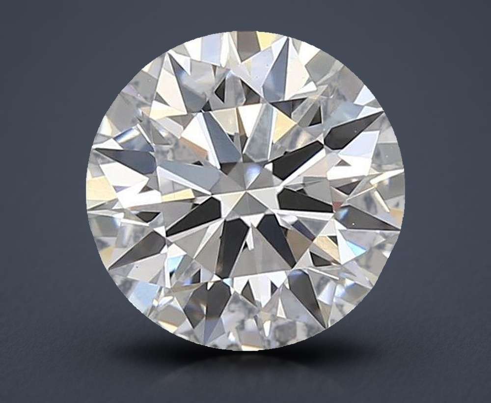 1.86ct D VVS2 Rare Carat Ideal Cut Round Lab Grown Diamond