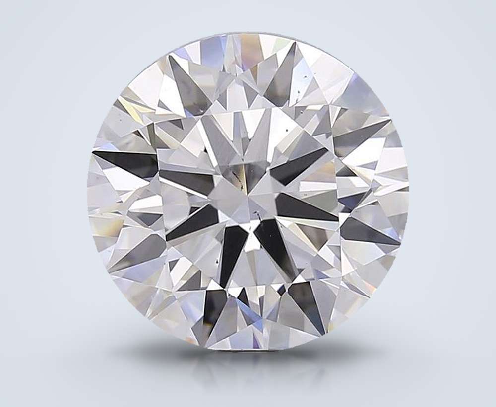 9.03ct F SI1 Rare Carat Ideal Cut Round Lab Grown Diamond
