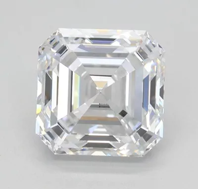 1.52ct E VS1 Rare Carat Ideal Cut Asscher Lab Grown Diamond