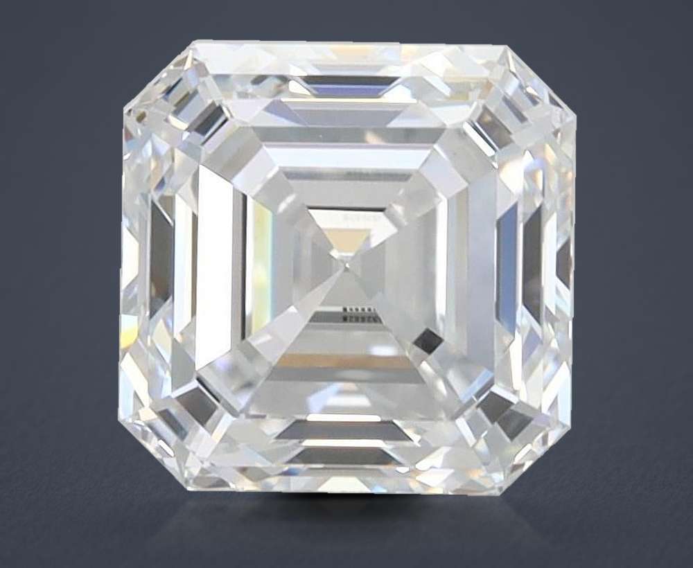 1.52ct E VS1 Rare Carat Ideal Cut Asscher Lab Grown Diamond