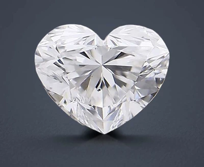 0.26ct E SI1 Rare Carat Ideal Cut Heart Diamond