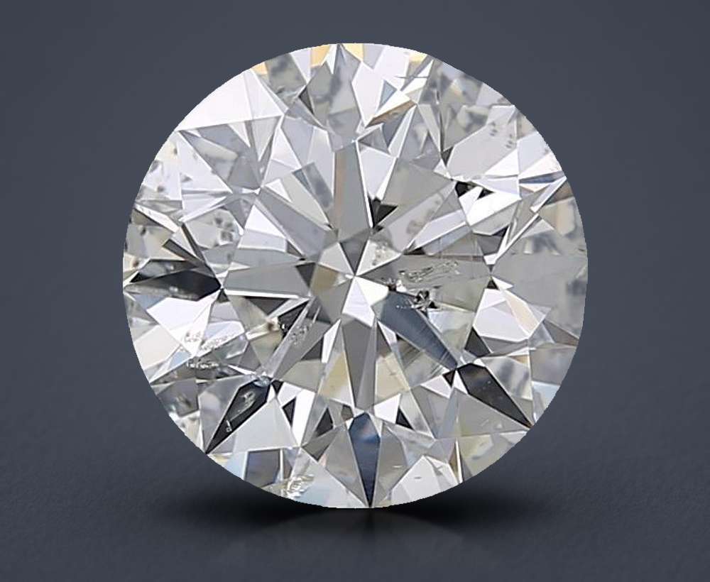 2.65ct H SI2 Excellent Cut Round Diamond