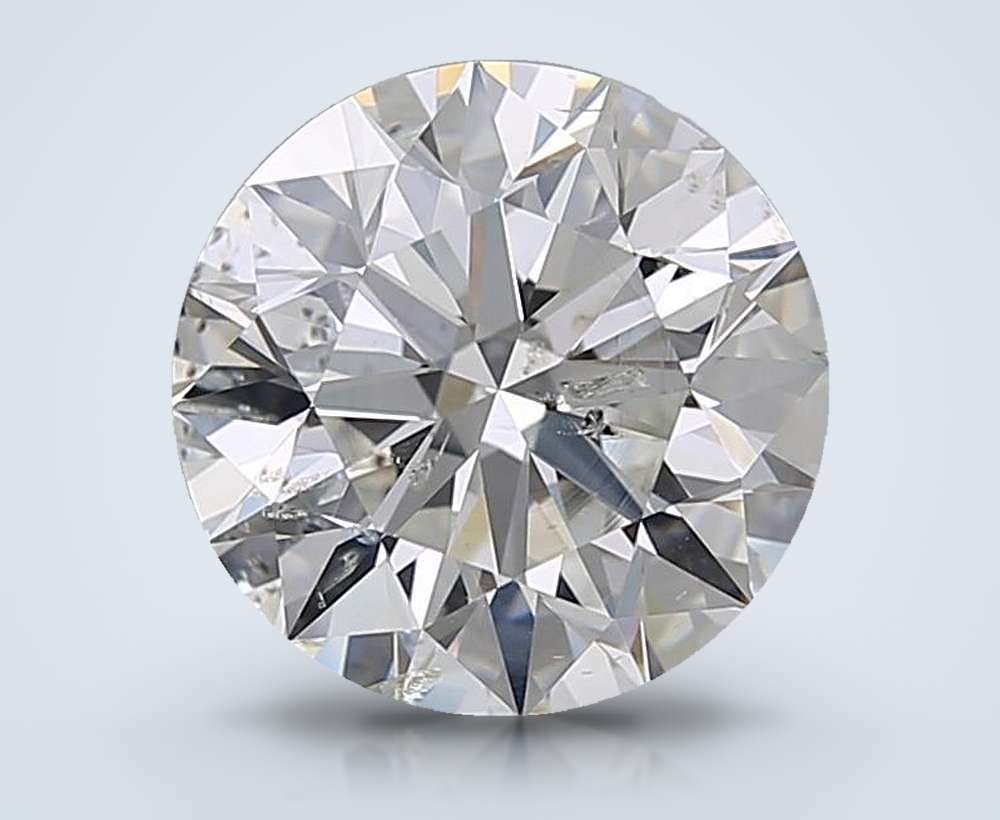 2.65ct H SI2 Excellent Cut Round Diamond