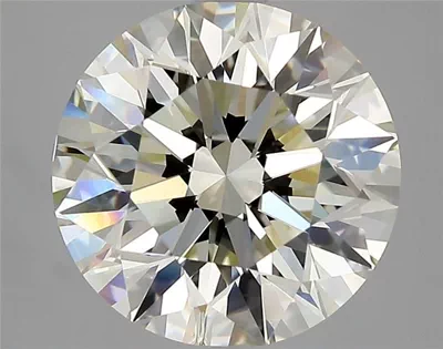 3.00ct K SI1 Rare Carat Ideal Cut Round Diamond