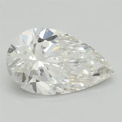 1.06ct F VS1 Rare Carat Ideal Cut Pear Lab Grown Diamond