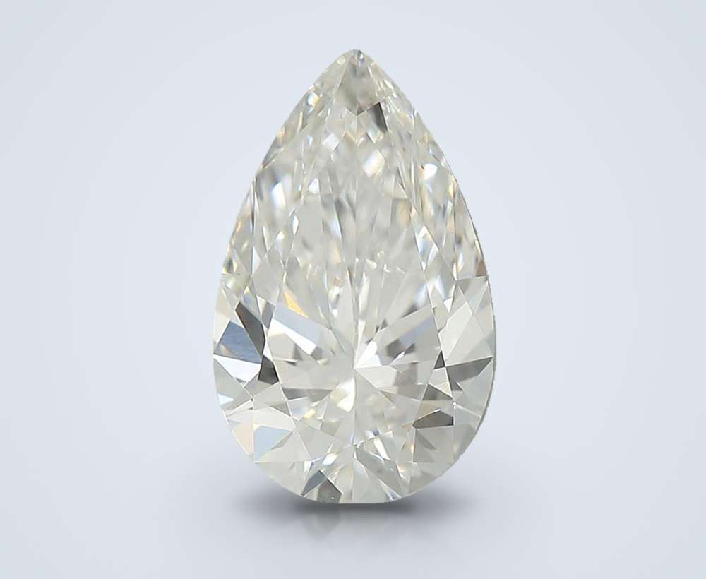 1.06ct F VS1 Rare Carat Ideal Cut Pear Lab Grown Diamond
