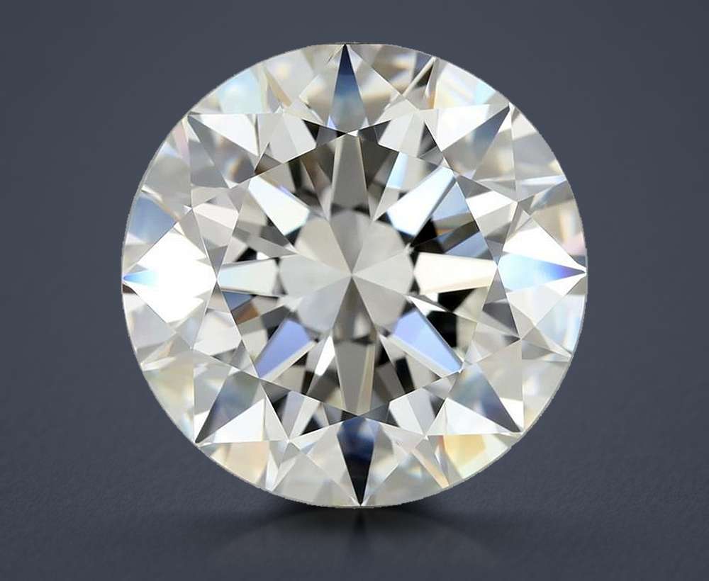 5.50ct H VVS2 Rare Carat Ideal Cut Round Diamond