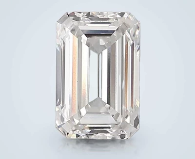 2.02ct F VS1 Rare Carat Ideal Cut Emerald Lab Grown Diamond