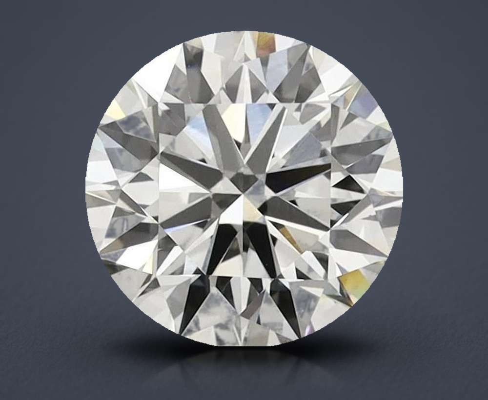 2.18ct I VVS2 Excellent Cut Round Lab Grown Diamond