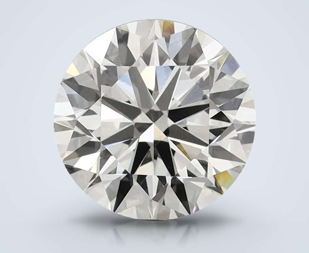 2.18ct I VVS2 Excellent Cut Round Lab Grown Diamond