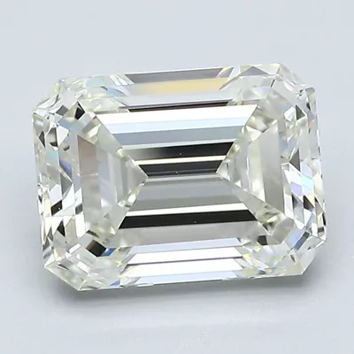 3.01ct K VVS1 Excellent Cut Emerald Diamond