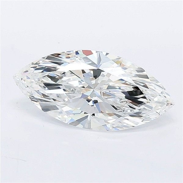 1.59ct D VVS2 Rare Carat Ideal Cut Marquise Lab Grown Diamond
