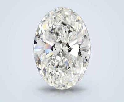 10.14ct F VVS2 Rare Carat Ideal Cut Oval Lab Grown Diamond