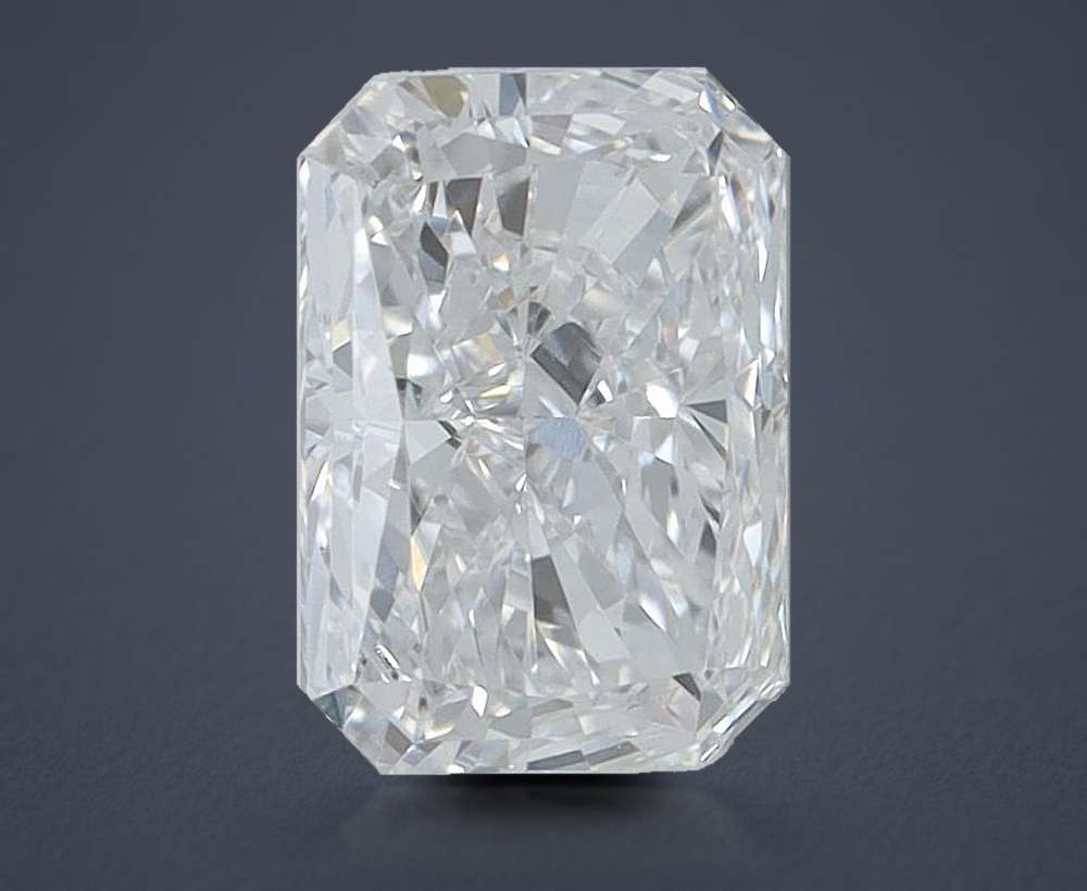 1.01ct D VVS2 Rare Carat Ideal Cut Radiant Lab Grown Diamond