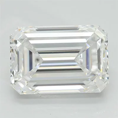 2.05ct D VS1 Rare Carat Ideal Cut Emerald Lab Grown Diamond