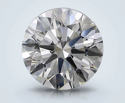 3.51ct G VS2 Rare Carat Ideal Cut Round Diamond