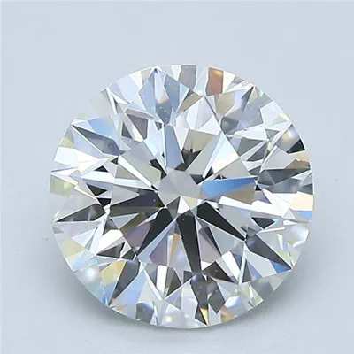 2.51ct F VS1 Rare Carat Ideal Cut Round Diamond