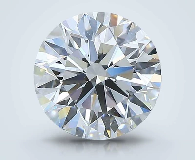 2.51ct F VS1 Rare Carat Ideal Cut Round Diamond