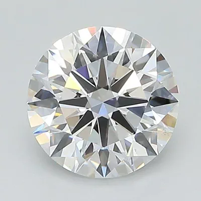 1.33ct D VS2 Rare Carat Ideal Cut Round Lab Grown Diamond