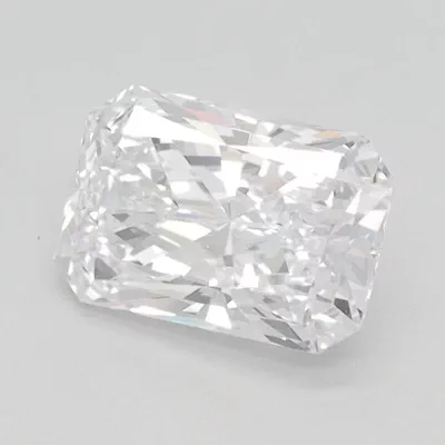 1.09ct D VVS1 Rare Carat Ideal Cut Radiant Lab Grown Diamond