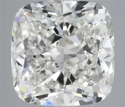 5.03ct E VS2 Very Good Cut Cushion Diamond