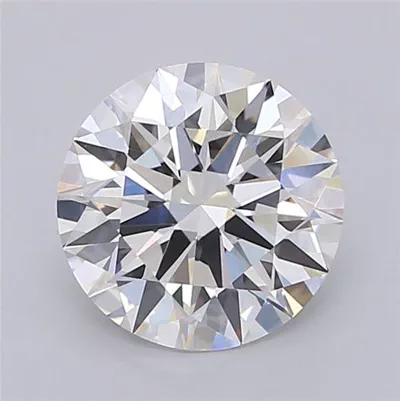 2.18ct E VVS2 Rare Carat Ideal Cut Round Lab Grown Diamond