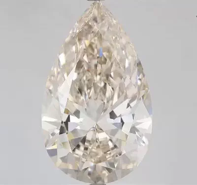 10.15ct K VVS2 Rare Carat Ideal Cut Pear Diamond