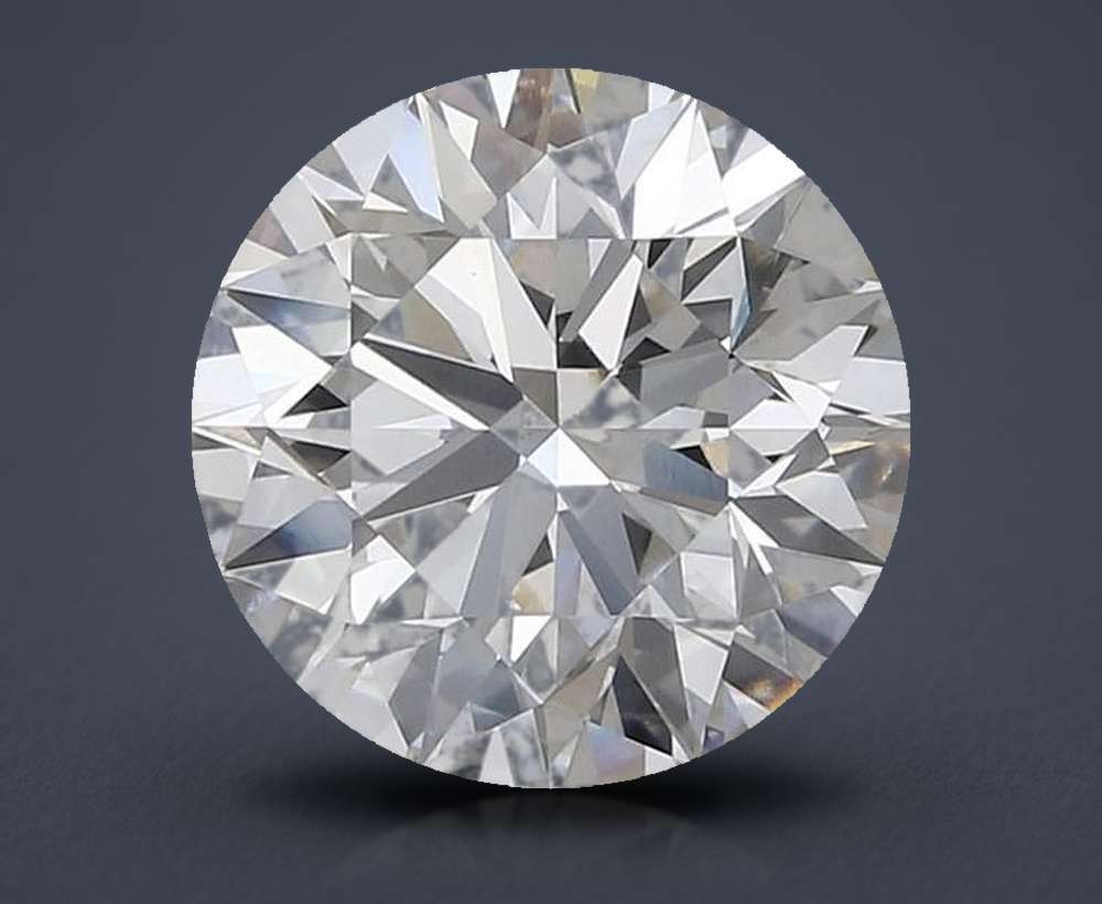 5.06ct H VS1 Rare Carat Ideal Cut Round Lab Grown Diamond
