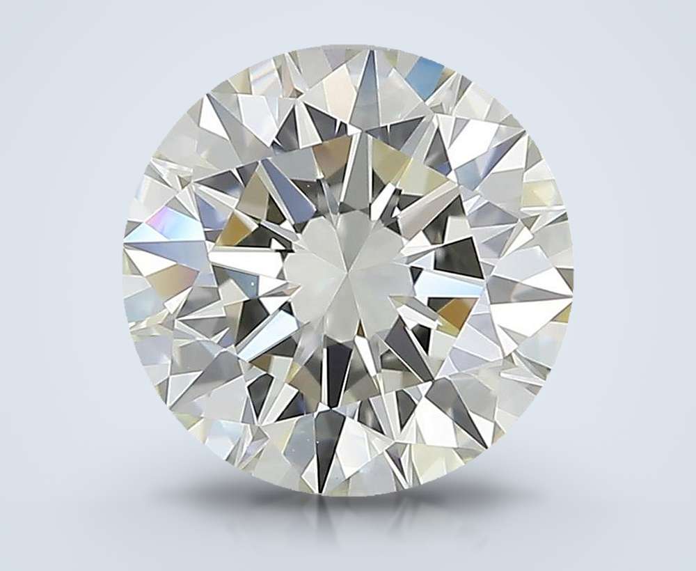 2.17ct K VS1 Rare Carat Ideal Cut Round Diamond