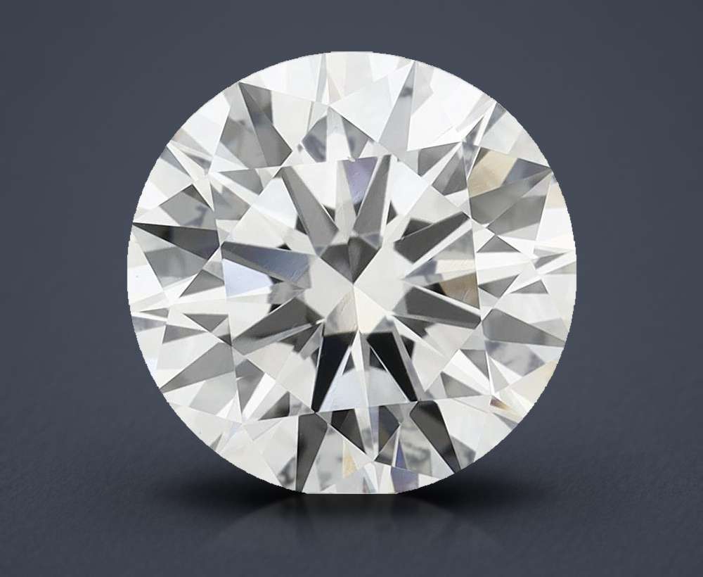 4.01ct H VS1 Rare Carat Ideal Cut Round Lab Grown Diamond