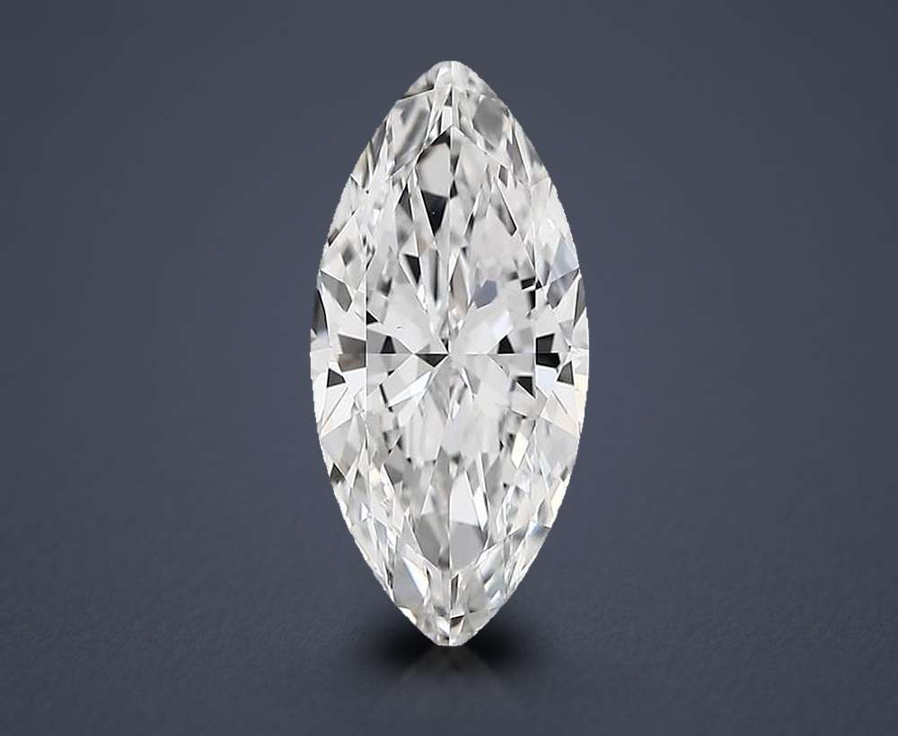 5.01ct D SI1 Rare Carat Ideal Cut Marquise Diamond