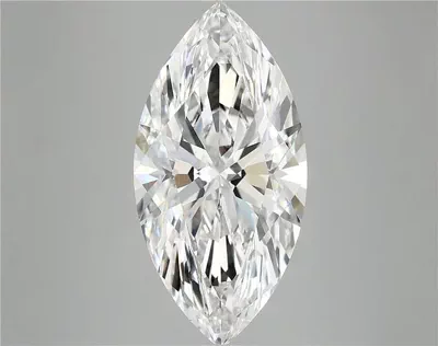 6.13ct E VS1 Rare Carat Ideal Cut Marquise Lab Grown Diamond