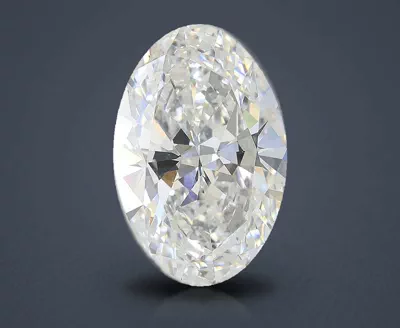6.04ct D VS1 Rare Carat Ideal Cut Oval Lab Grown Diamond