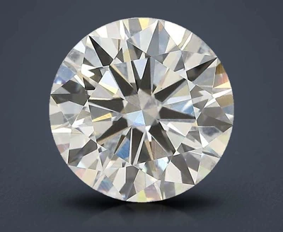 3.31ct G VS1 Rare Carat Ideal Cut Round Lab Grown Diamond