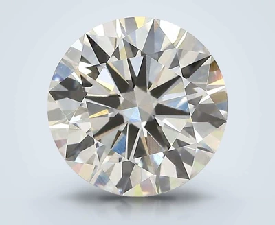 3.31ct G VS1 Rare Carat Ideal Cut Round Lab Grown Diamond