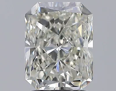 2.00ct K SI2 Rare Carat Ideal Cut Radiant Diamond