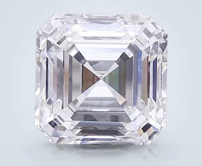 11.01ct F VS2 Rare Carat Ideal Cut Asscher Lab Grown Diamond
