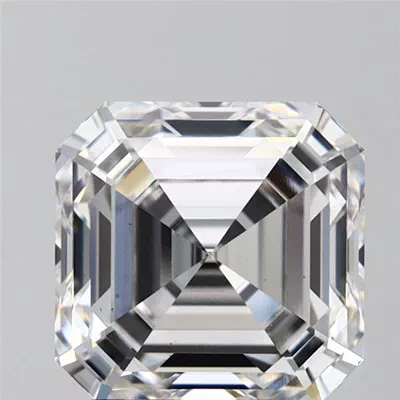 2.57ct E VS1 Rare Carat Ideal Cut Asscher Lab Grown Diamond