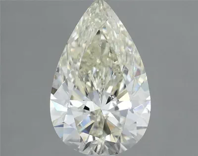 2.01ct K SI1 Rare Carat Ideal Cut Pear Diamond