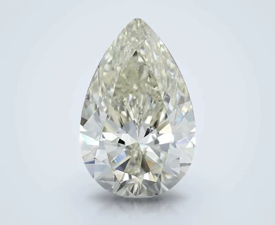 2.01ct K SI1 Rare Carat Ideal Cut Pear Diamond