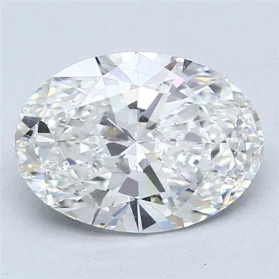 2.50ct E VS1 Rare Carat Ideal Cut Oval Lab Grown Diamond
